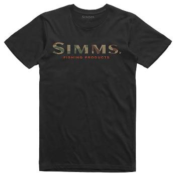 Футболка Simms Logo T-Shirt, Black (M) 