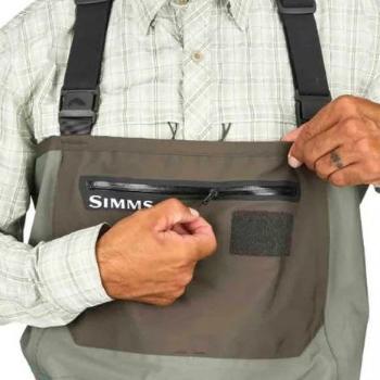 Картинка Вейдерсы Simms Freestone Stockingfoot, Dark Gunmetal, (S) от магазина Главный Рыболовный