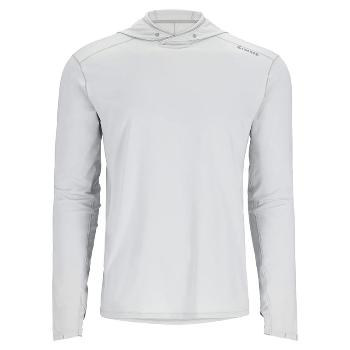Картинка Термофутболка Simms SolarFlex Hoody, Sterling, (M) от магазина Главный Рыболовный
