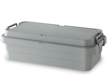Экспедиционный ящик Trunk Cargo TC-70S Low Grey 780x390x240 мм