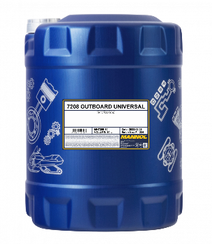 Масло для 2-х тактных моторов Mannol outboard universal, 10 л