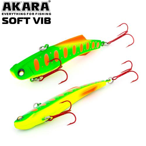 Картинка Раттлин Akara Soft Vib 55 мм, A74, 9 г от магазина Главный Рыболовный