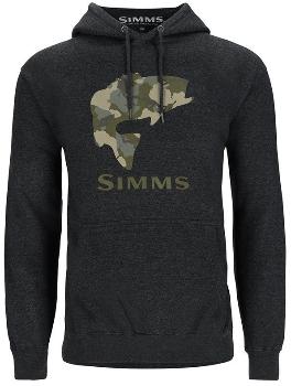 Толстовка Simms Bass Fill Hoody Charcoal Heather (XL)