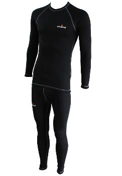 Картинка Комплект термобелья Woodland "Ultra Wool Thermo " (чёрный) (S) от магазина Главный Рыболовный
