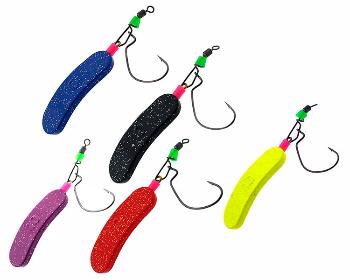 Блесна Fujiwara Assist buler, красный, 4 г