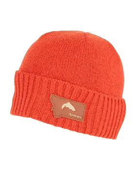 Картинка Шапка Simms Big Sky Wool Beanie, Simms Orange от магазина Главный Рыболовный