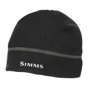 Картинка Шапка Simms Gore-Tex Infinium Wind Beanie, Black, (S/M) от магазина Главный Рыболовный