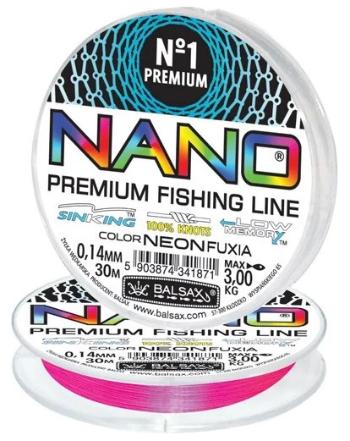 Картинка Леска BALSAX "Nano Neon Fuxia" 100м 0,22 (7,00кг) от магазина Главный Рыболовный