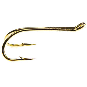 Картинка Крючки двойные лососевые Ahrex Gold Tying Double #8 (5 шт.) от магазина Главный Рыболовный