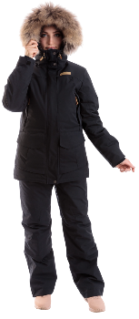 Костюм женский зимний Magnum Gear "Karelia" (-40), чёрный (52-54/170-176)