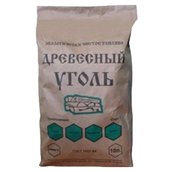 Уголь древесный, 10 л
