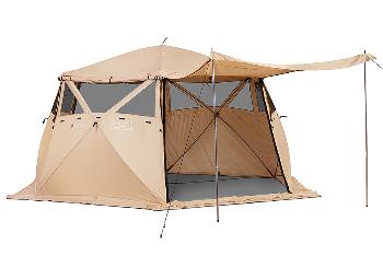 Кухня-шатер Higashi Yurta Сamp Sand II 420х420х210 см 4 кармана, 18 кг