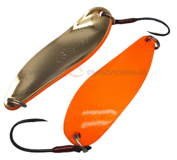 Блесна Art fishing Bite orange diamond, 70 мм, 18 г.
