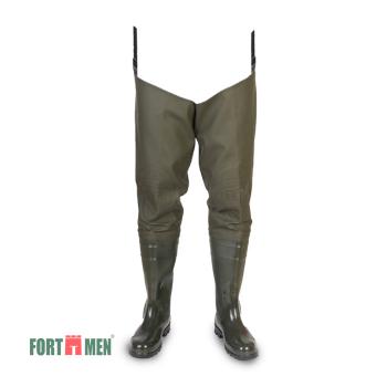 Сапоги мужские болотные FortMen Волот ПВХ, оливковый, р.46