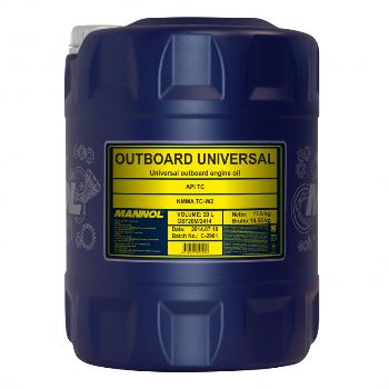 Масло для 2-х тактных моторов Mannol outboard universal, 20 л