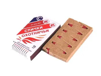 Спички охотничьи Следопыт "Экстрим"  длительного горения, 10 шт.