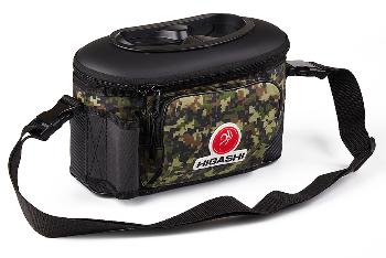 Картинка Кан рыболовный Higashi Live bait box 4.5L (#Green Digital Camo) от магазина Главный Рыболовный