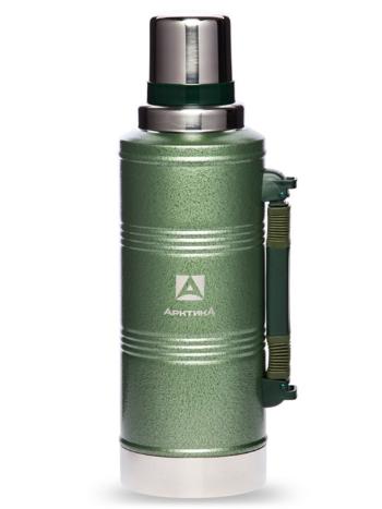 Картинка Термос бытовой "Арктика" вакуумный (для напитков), 2200 мл, зеленый от магазина Главный Рыболовный