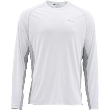 Термофутболка Simms Solarflex LS Crewneck Solid, White №2, (XL)