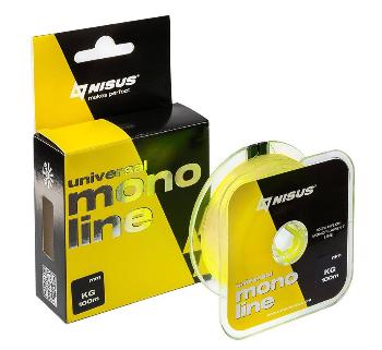 Леска Nisus Monoline Fl. Yellow 0,35 мм. 100 м. 11,1 кг. нейлон