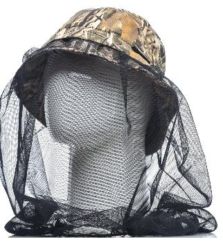 Картинка Панама-накомарник Huntsman "Трансформер", смесовая, камыш (58) от магазина Главный Рыболовный