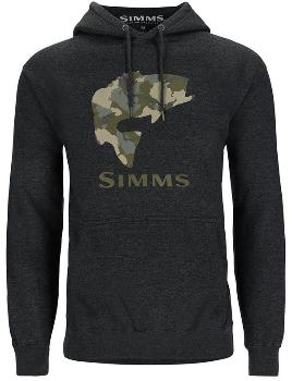 Толстовка Simms Bass Fill Hoody Charcoal Heather (М)