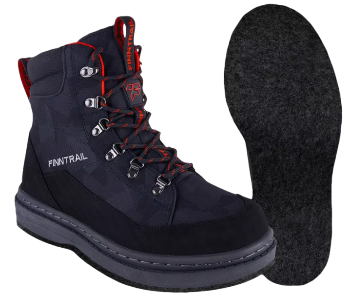Ботинки забродные Finntrail Greenwood CamoShadowBlack, войлок, р.44 (11)