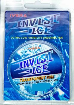 Леска Ivera Invisi ice 0,16 мм, нейлон 50 м