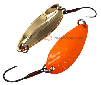 Блесна Art fishing Bite orange, 48 мм, 4.8 г.