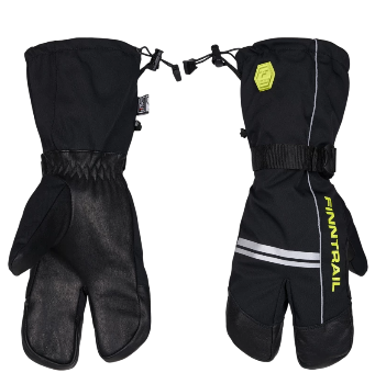 Перчатки Finntrail Lobster GraphiteYellow_N (XL)