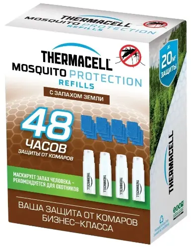 Картинка Набор расходных м-ов для приборов противомоскитных ThermaCell, запах земли (48 часов) от магазина Главный Рыболовный