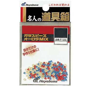 Картинка Бусины Hayabusa P122 Aurora g beads mix L от магазина Главный Рыболовный
