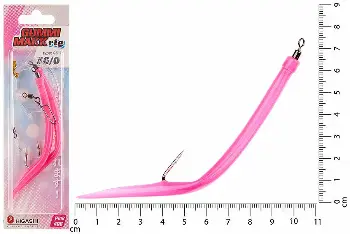 Оснастка Higashi Gummi Makk rig SB2 №06 Pink (№6-0)