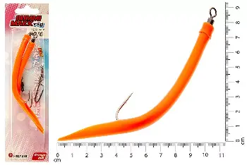 Оснастка Higashi Gummi Makk rig SB2 №05 Orange (№10-0)