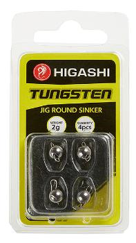 Картинка Грузила Higashi Jig Tungsten Sinker R Clear, 1 г (4 шт.) от магазина Главный Рыболовный