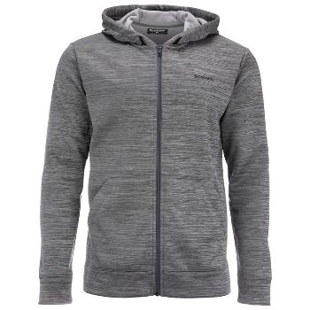Толстовка Simms Challenger Hoody - Full Zip '21, Steel Heather (S)