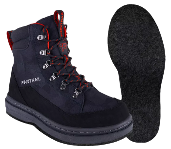 Ботинки забродные (на войлочной подошве) Finntrail Greenwood CamoShadowBlack, р.43 (10)