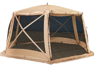 Кухня-шатер Higashi Yurta  Mesh Sand, 460х460х210 см, 18 кг