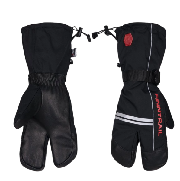 Картинка Перчатки Finntrail Lobster GraphiteRed_N (XL) от магазина Главный Рыболовный