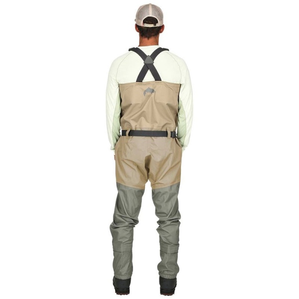 Картинка Вейдерсы Simms Tributary Stockingfoot, Tan, (S)  от магазина Главный Рыболовный