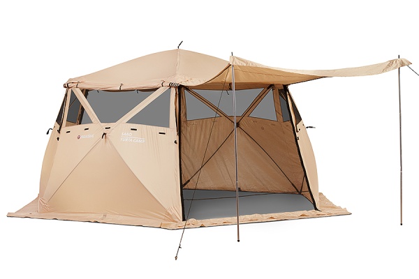 Картинка Кухня-шатер Higashi Yurta Сamp Sand II 420х420х210 см 4 кармана, 18 кг от магазина Главный Рыболовный