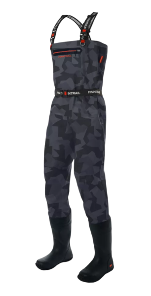 Картинка Вейдерсы с сапогом Finntrail Airman CamoShadowBlack (11(44)XL) от магазина Главный Рыболовный