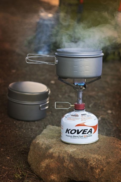 Картинка Газовая горелка Kovea Power Nano Stove, 95 г, без пьезоподжига от магазина Главный Рыболовный