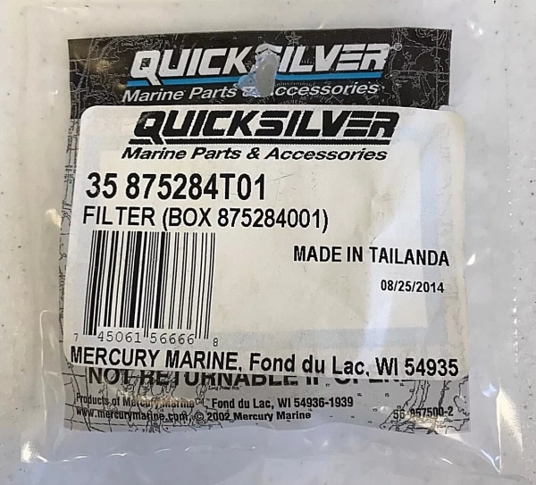 Картинка Фильтр масляный Mercury Optimax 115/135/150/175/200/225/250 DFI FILTER от магазина Адмирал моторс
