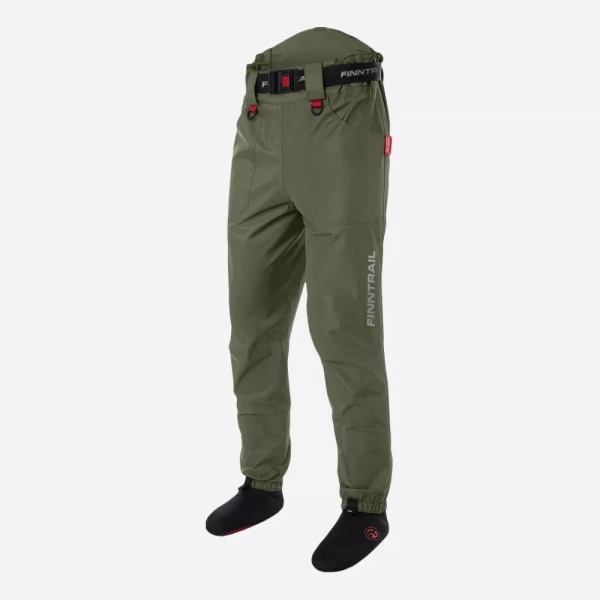 Картинка Вейдерсы (штаны) Finntrail Runner Khaki (S) от магазина Главный Рыболовный