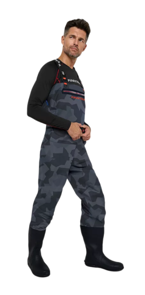 Картинка Вейдерсы с сапогом Finntrail Airman CamoShadowBlack (11(44)XL) от магазина Главный Рыболовный