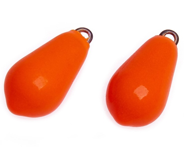 Картинка Грузило Higashi Small Sinker Fluo orange, 12 г от магазина Главный Рыболовный