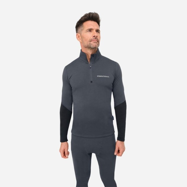 Картинка Термобельё Finntrail Subzero DarkGrey (XS) от магазина Главный Рыболовный