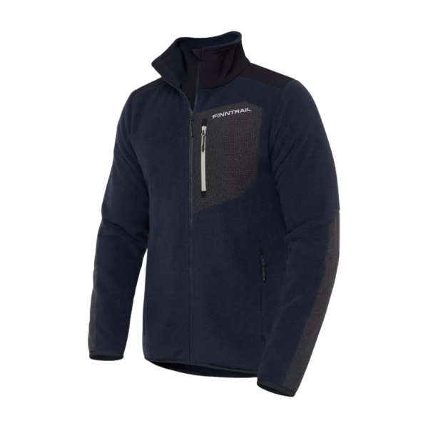 Картинка Термокуртка мужская Finntrail Sherpa DarkGrey (XS) от магазина Главный Рыболовный