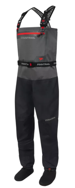 Картинка Вейдерсы Finntrail Wademan Grey (XL) от магазина Главный Рыболовный